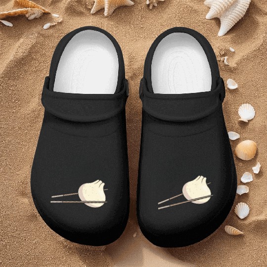 Dumpling Asian Food Chinese Food Fan Nurse Clogs