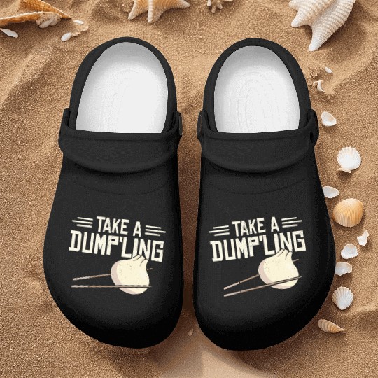 Dumpling Asian Food Chinese Food Fan Nurse Clogs