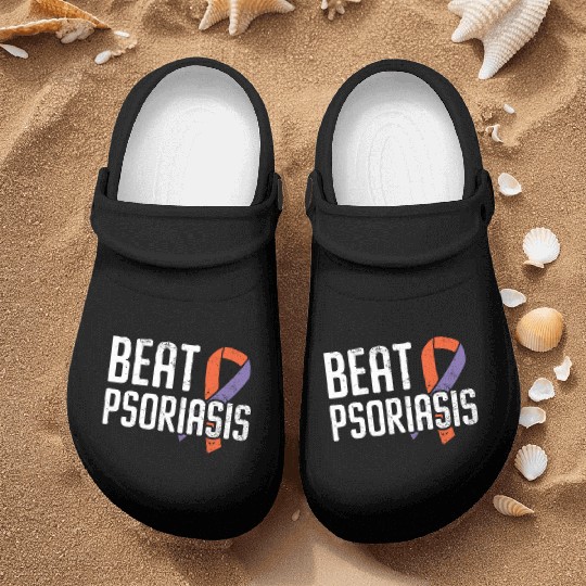 Beat Psoriasis Skin Disease Psoriasis Awareness Nurse Clogs