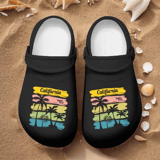 California Summer dance party Nurse Clogs