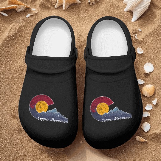 Copper Mountain Colorado Mountain Scenery Nurse Clogs