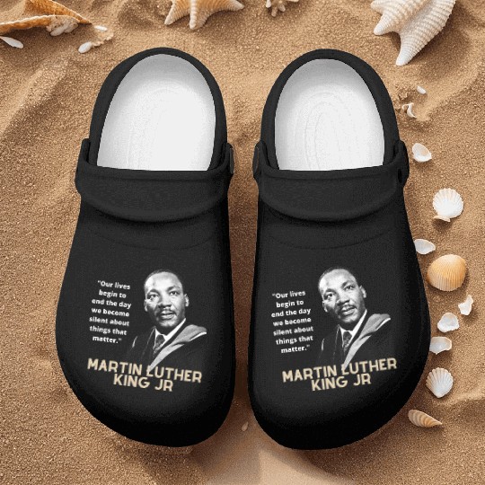 MARTIN LUTHER KING JR QUOTE Nurse Clogs