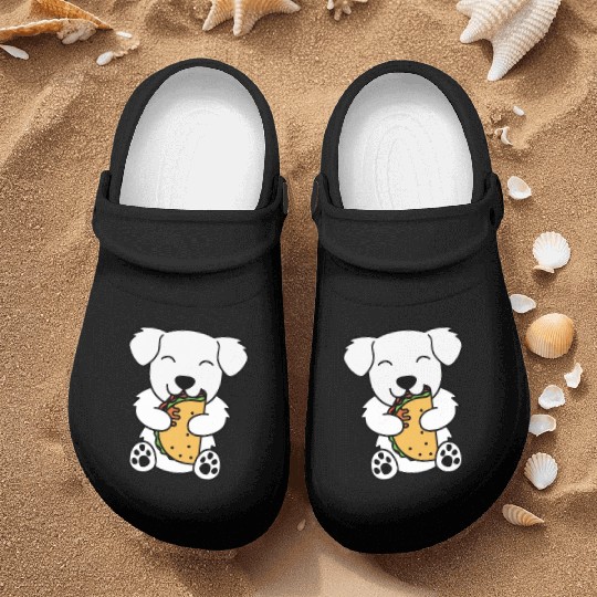 Great Pyrenees Taco Lover Nurse Clogs