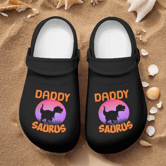 Daddysaurus Papasaurus Nurse Clogs