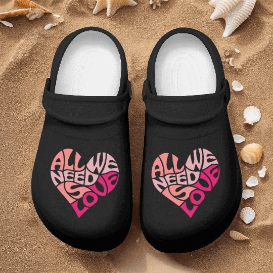 All we need is love Nurse Clogs