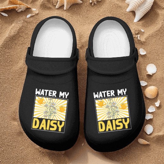 Daisy Garden Gardening Gardener Nurse Clogs