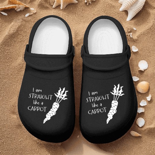 straight like a carrot - white uni I Nurse Clogs