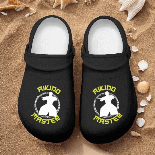 Aikido Master Martial Arts Training Fighter Lover Nurse Clogs