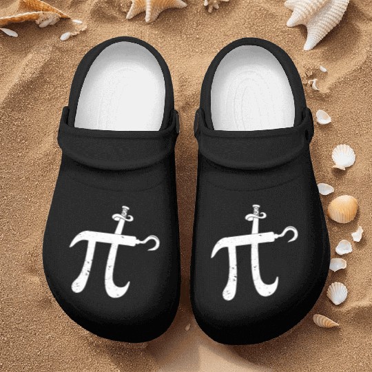 Pi Day Pirate Math Geek Teachers Gift Nurse Clogs