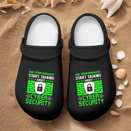 Cyber Security Funny Ethical Hacking Nurse Clogs