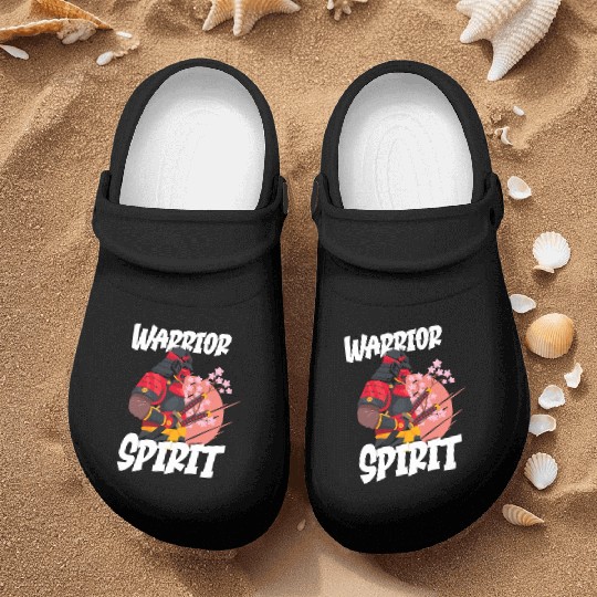 Japan Aikido Jiujitsu Warrior Nurse Clogs