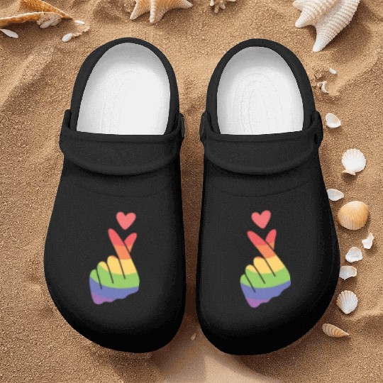 Lgbtq Gay Pride Month Rainbow Love Is Love Nurse Clogs