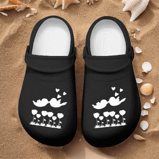 love bird animals nature flowers Nurse Clogs