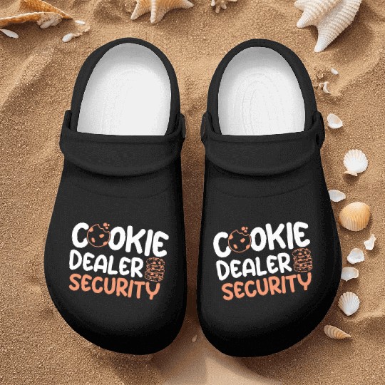 Cookie Dealer Security Sweet Cookies Baking Baker Nurse Clogs
