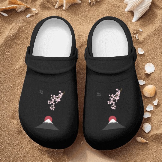 Japanese Mount Fuji Nurse Clogs Premium