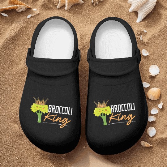 Broccoli King Broccoholic Vegetable Vegetarian Nurse Clogs