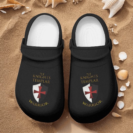 Knights Templar Christian Religious Warrior Oath Nurse Clogs