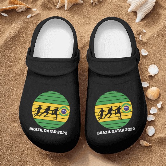 Brazil Soccer Nurse Clogs,