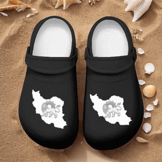 Iran Lion Sun Nurse Clogs