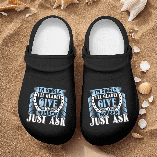 Single Independent Relationship Status Gift Idea Nurse Clogs