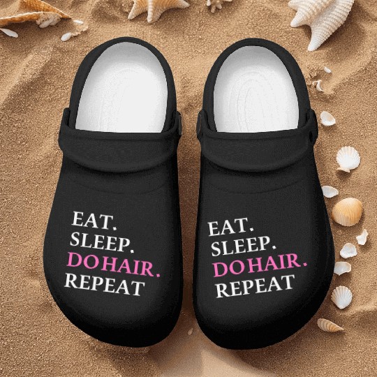 HairStylist Funny Nurse Clogs Cosmetologist Gift Salon