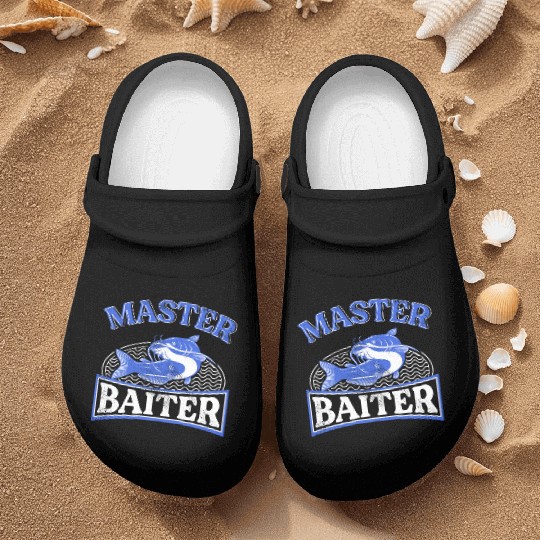 Master Baiter - Wels Catfish Hunter Nurse Clogs