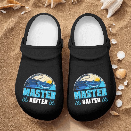 Master Baiter - Wels Catfish Hunter Nurse Clogs