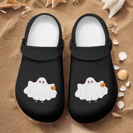 Halloween Trick or Treat with Cartoon Character Nurse Clogs