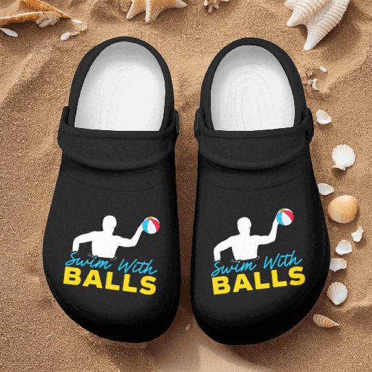 Swim With Balls Inflatable Sphere Water Ball Nurse Clogs