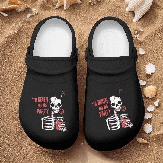Til Death Do Us Party Nurse Clogs