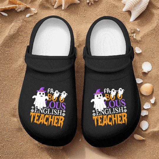 Faboolous English Teacher Halloween Teachers Gifts Nurse Clogs