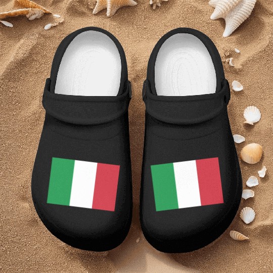 Official Italy Flag Italian Italia Country Pride Nurse Clogs
