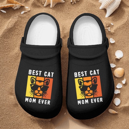 Cat Mom Nurse Clogs