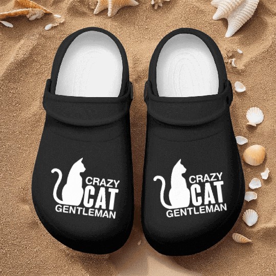 Crazy Cat Gentleman Nurse Clogs