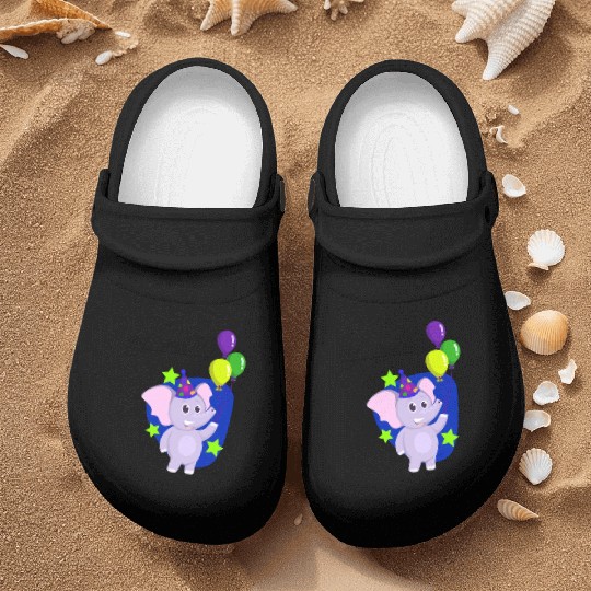 Mama Elephant Nurse Clogs Cute Classic