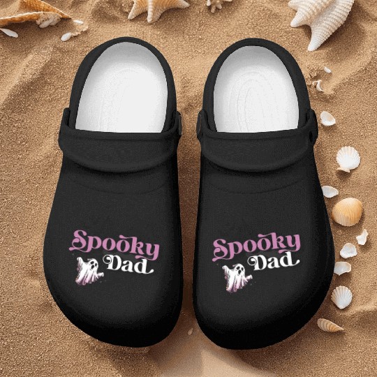 Cute Spooky Dad Halloween Outfit Nurse Clogs
