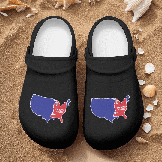Mississippi Design for patriotic Mississippians Nurse Clogs