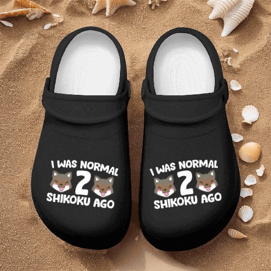 I Was Normal 2 Shikoku Ago Japan Dog Kochi-Ken Nurse Clogs