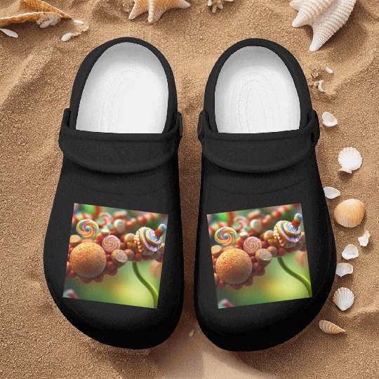 A glimpse into candy land version 4 Nurse Clogs