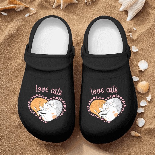 Design cat lover Nurse Clogs