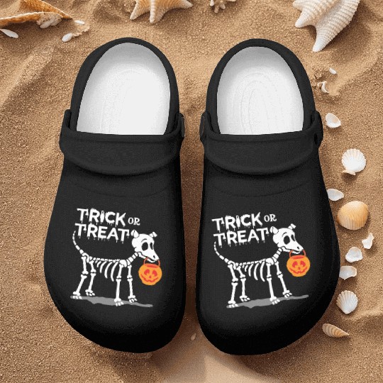Trick Or Treat Halloween Dog Nurse Clogs