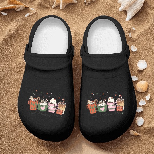 Coffee & Christmas Cheer Nurse Clogs