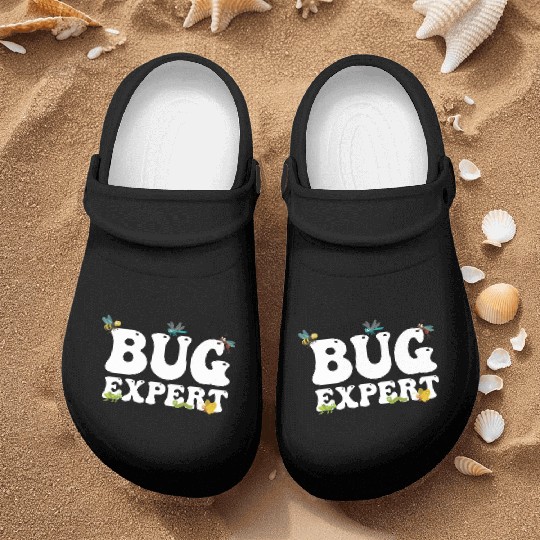 Bug Expert Entomology Insect Catching Groovy Nurse Clogs