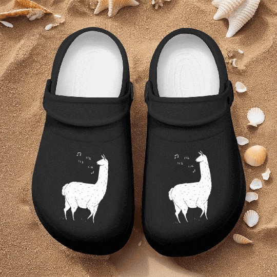 Song Of The Llama Nurse Clogs