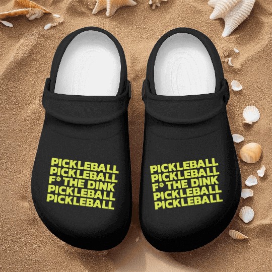 Pickleball Pickleball Neon Nurse Clogs