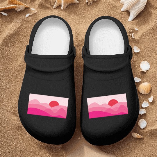 Minimalist Sun Mulberry Pink Nurse Clogs