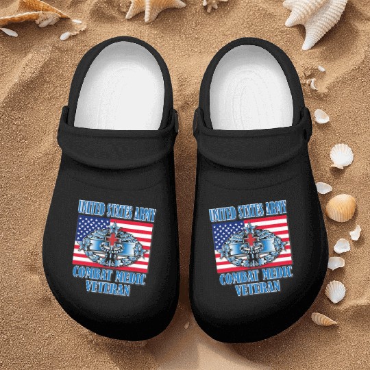 Combat Medic 4th Award Memorable Us Nurse Clogs