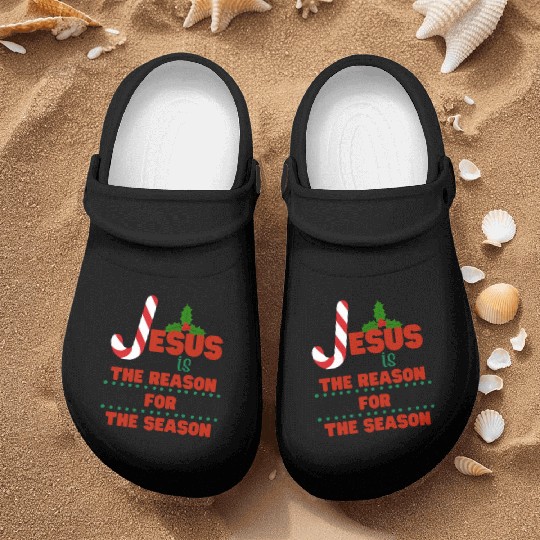 Jesus is the reason for the season Nurse Clogs