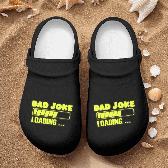 Funny Dad Jokes Cool Vector Design Nurse Clogs