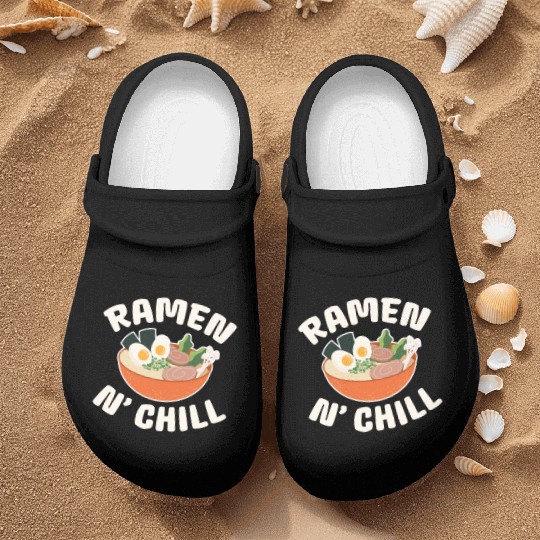 Ramen N' Chill Nurse Clogs